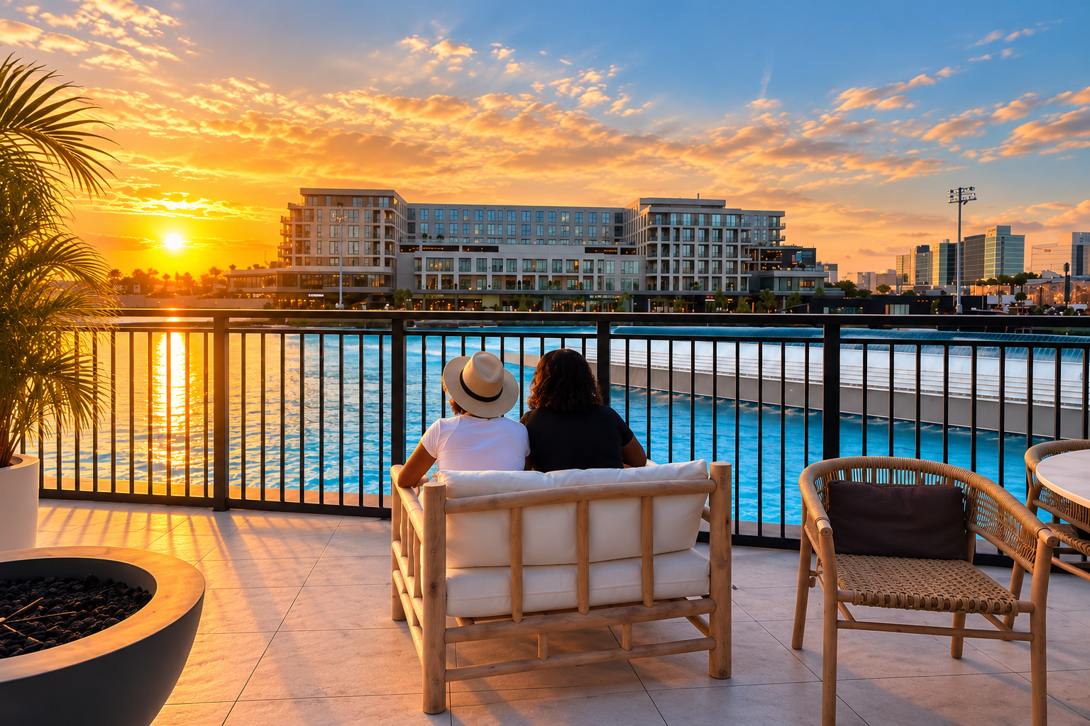 A personal Baecationing travel moment at The Sitio in Virginia Beach